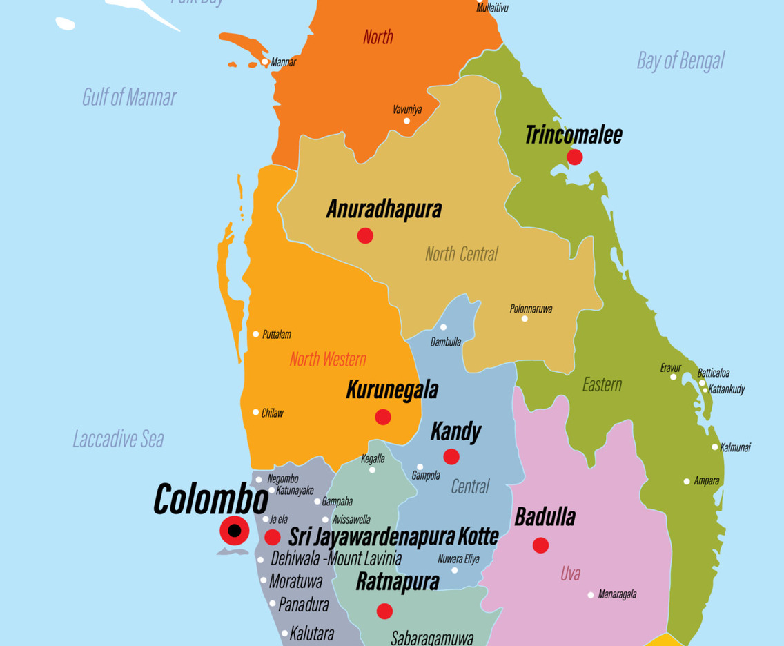 Sri Lanka Map
