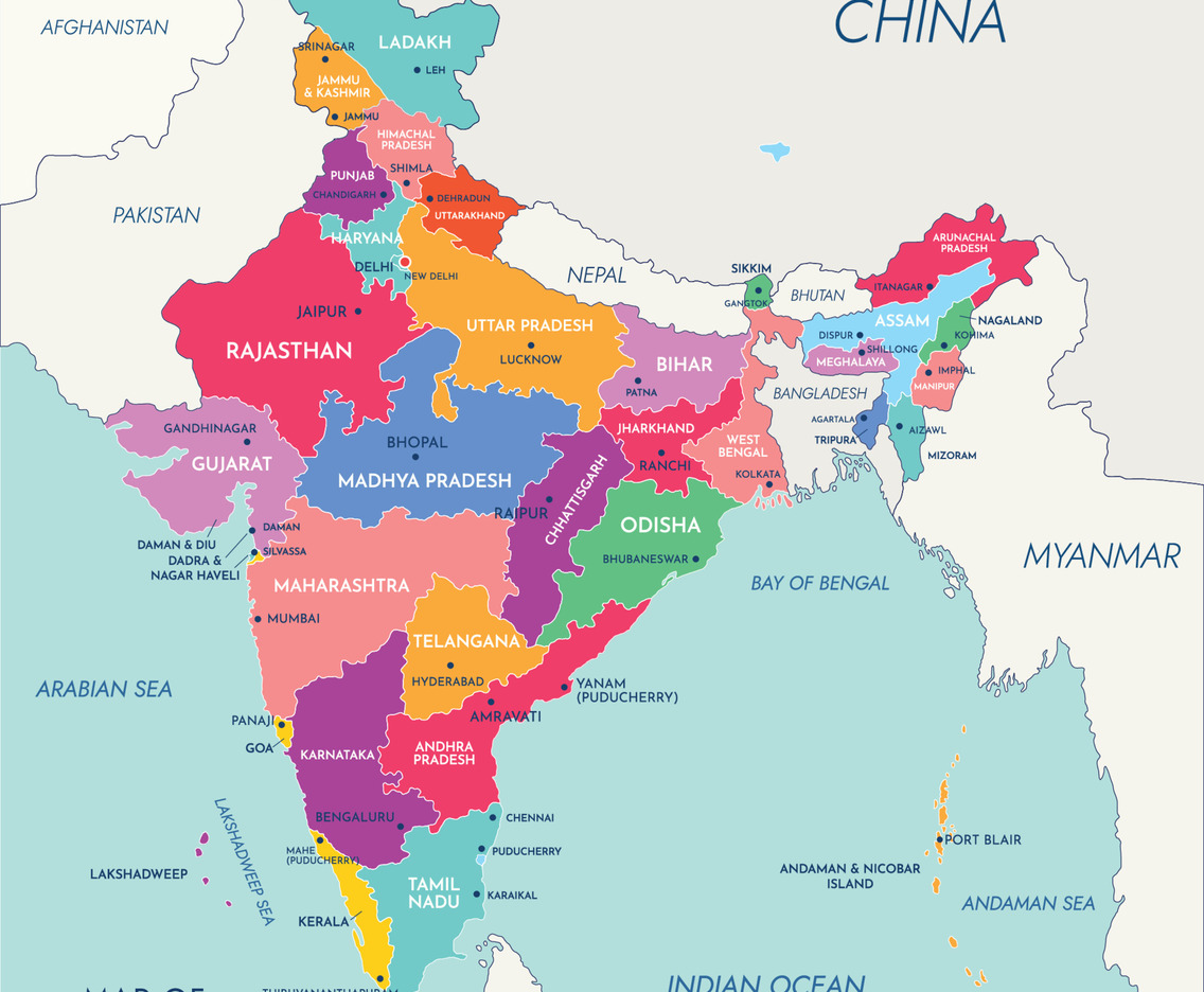 Map of India