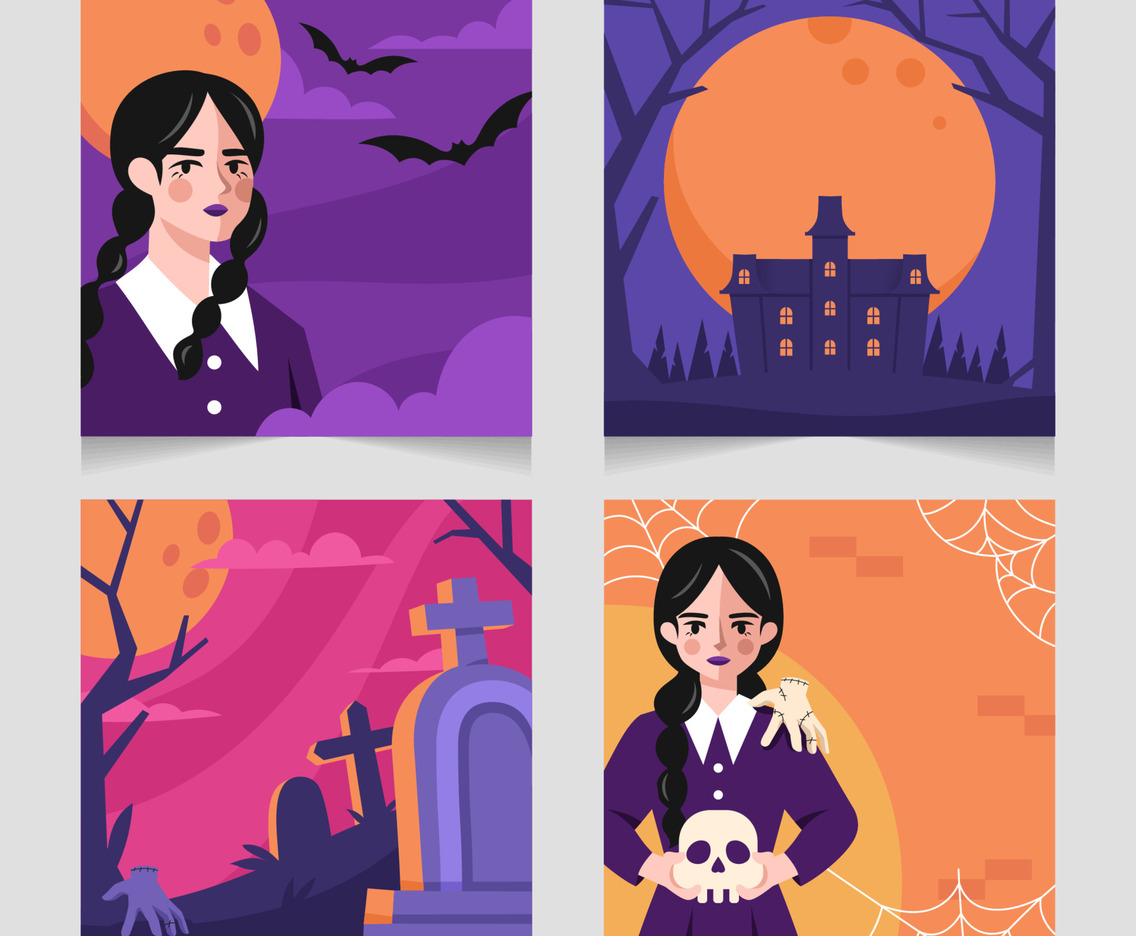 Horror Night Post Template