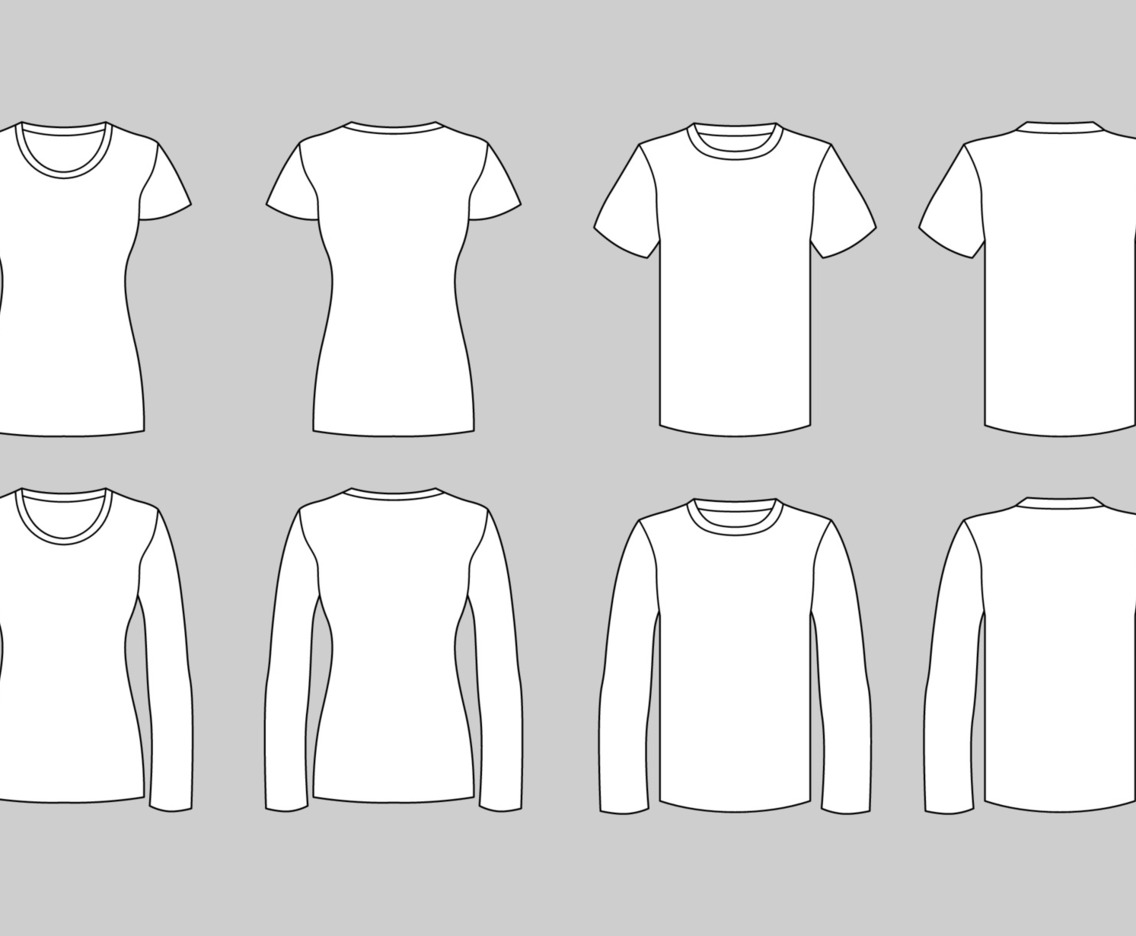 Women WhiteT-shirt Mock Up