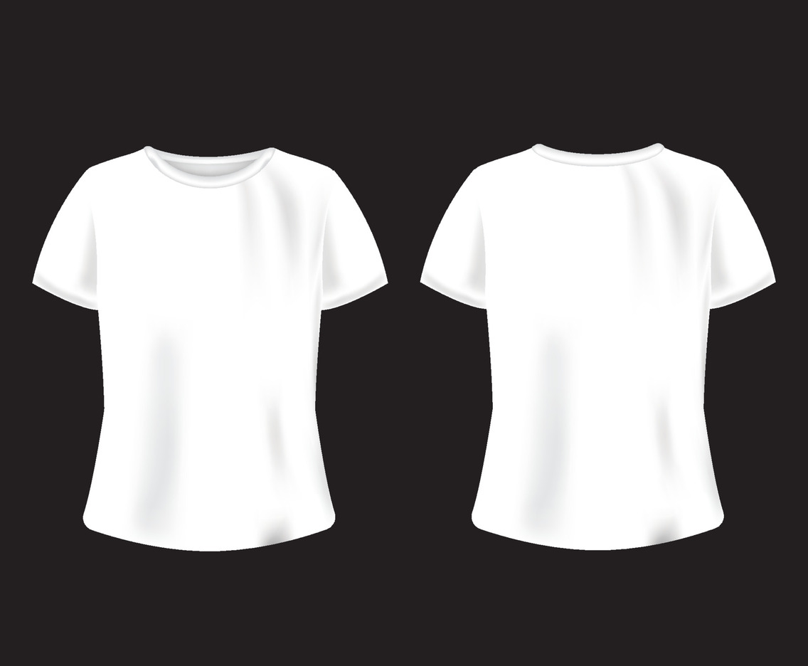 3D T-Shirt White Mock Up