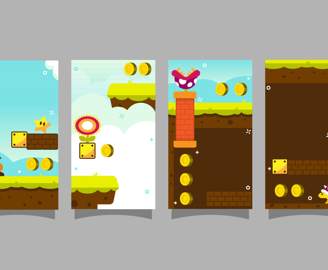 Video Game Stage Inspired Social media Story Template