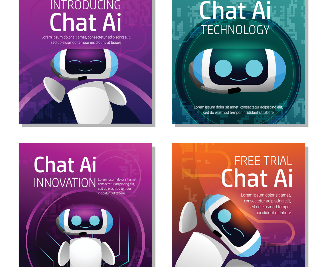 Ai Bot Technology Social Media Template