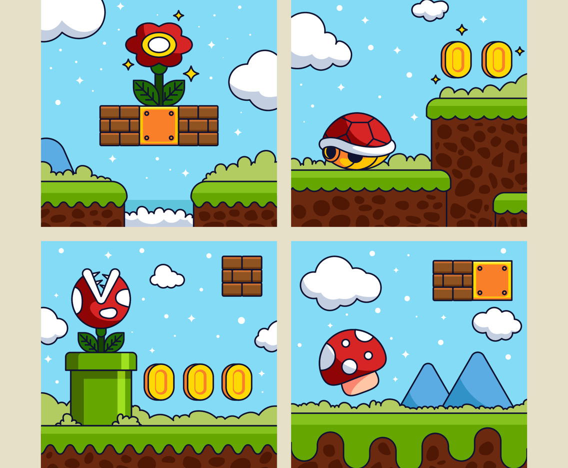 Video Game Inspired Social Media Post