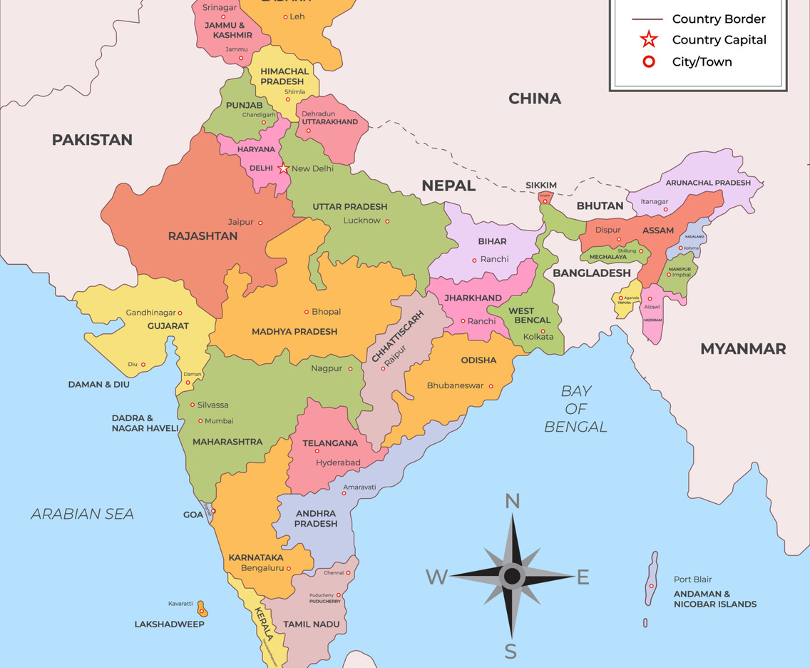 Map of India