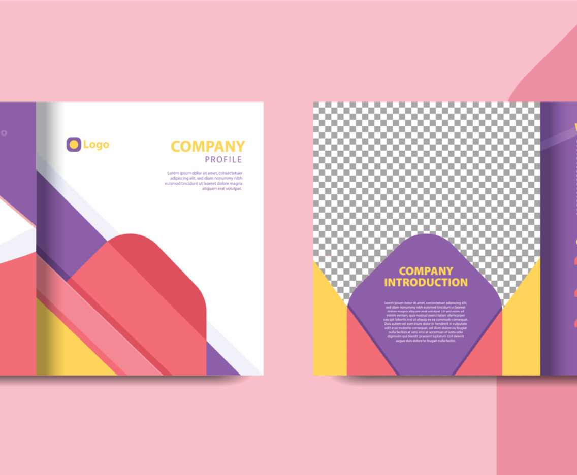 Minimalist Playful Color Creative Company Profile