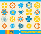 Vector Flower Icons