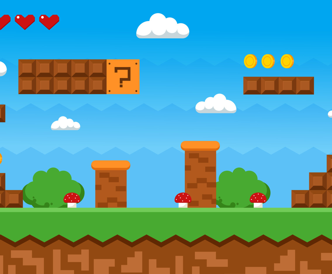 Adventure Game Park Background