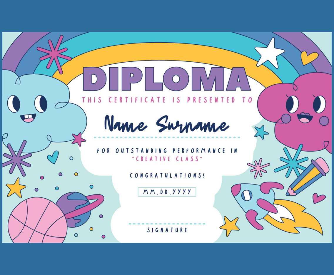 Fun Kids Certificate Template