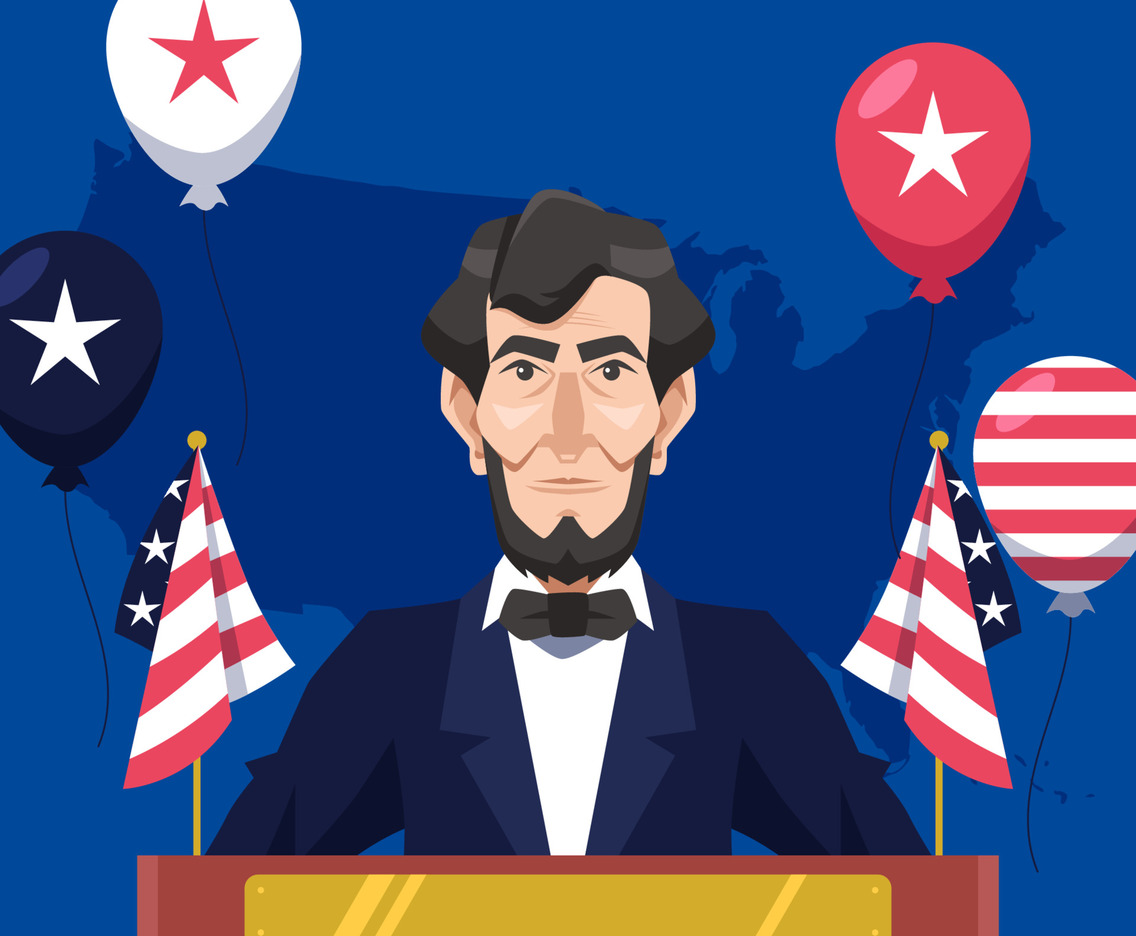 Abraham Lincoln's Day Concept