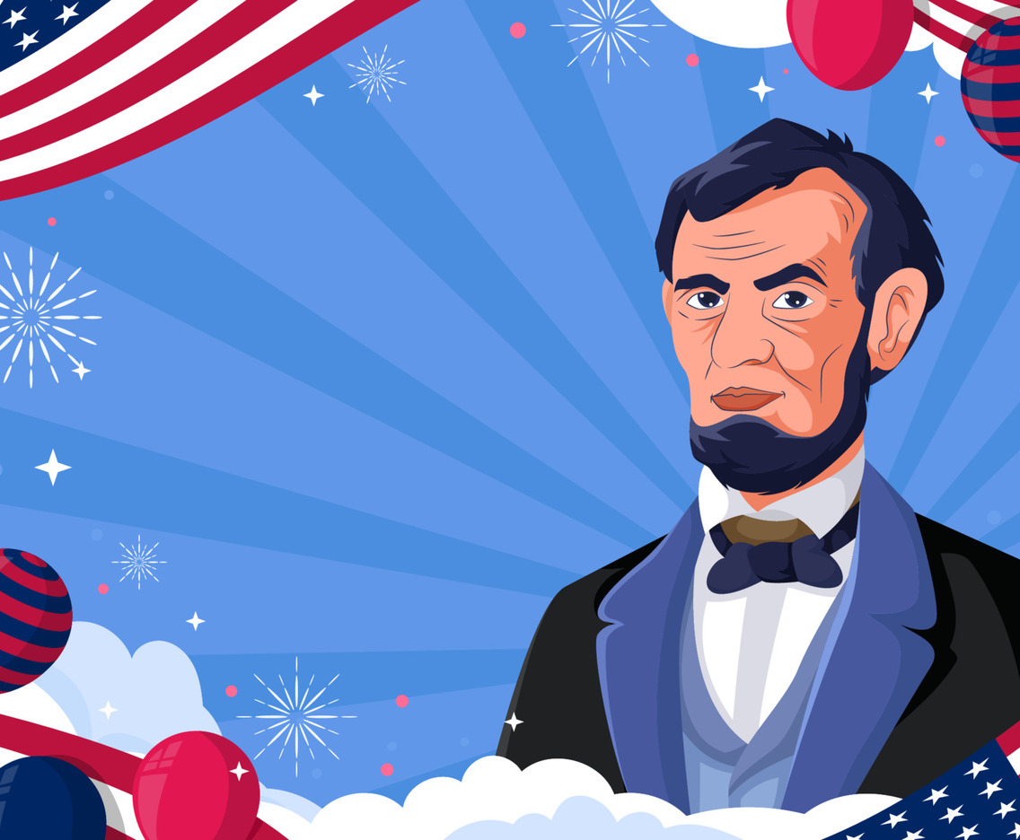 Abraham Lincoln Birthday Concept