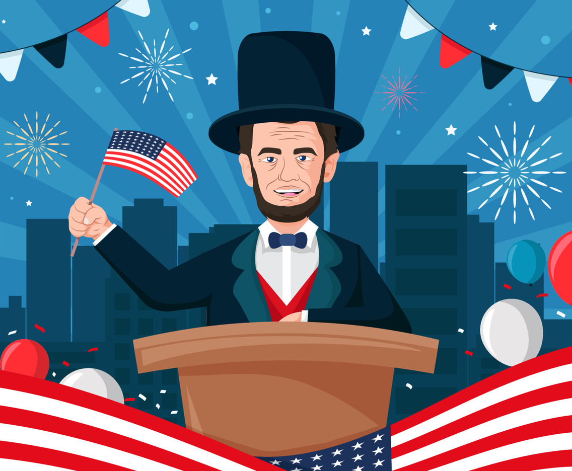 Lincoln Birthday Concept