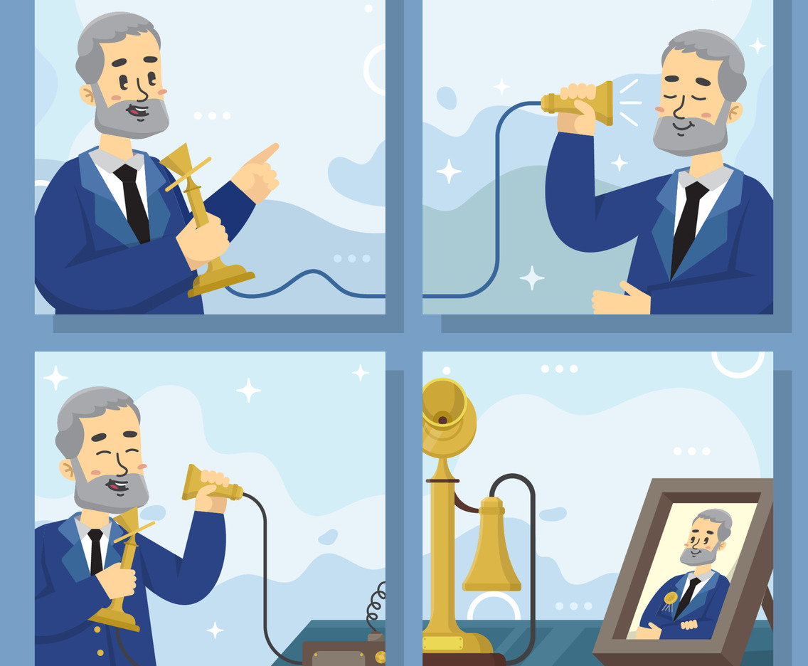 Social Media Posts of Alexander Graham Bell
