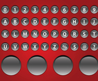 Shiny Alphabet Buttons