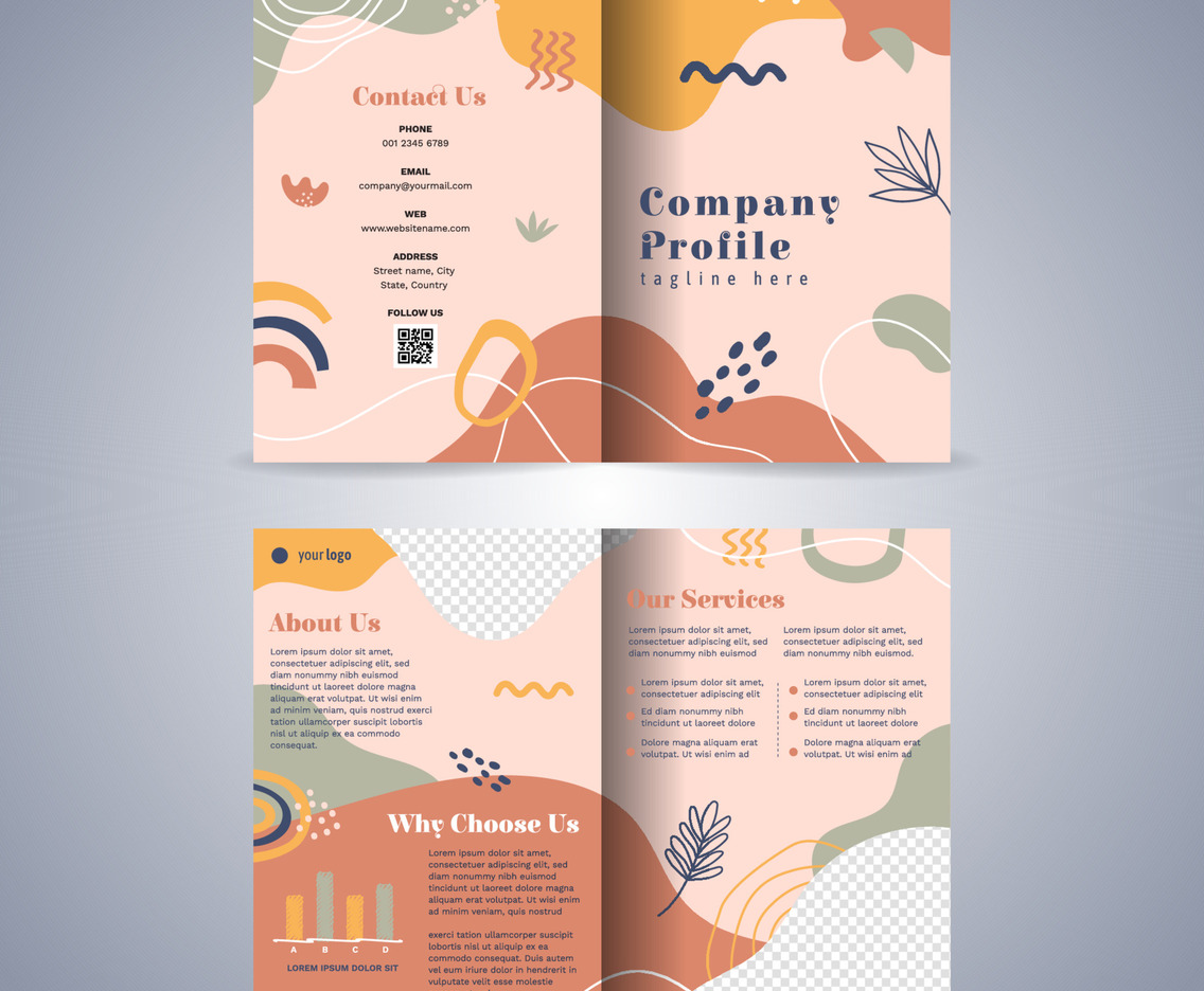 Creative Organic Company Profile Template