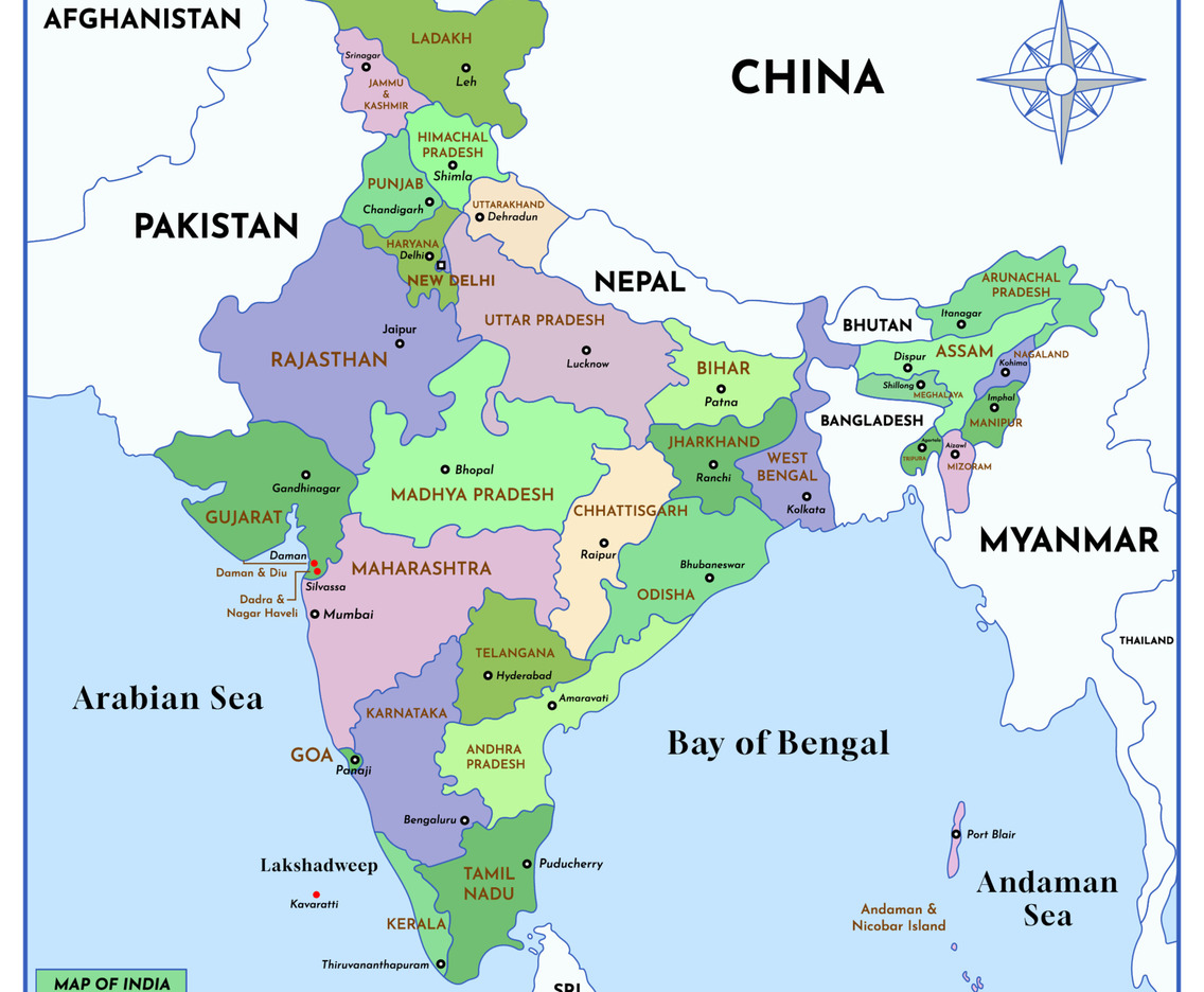 India Country Map