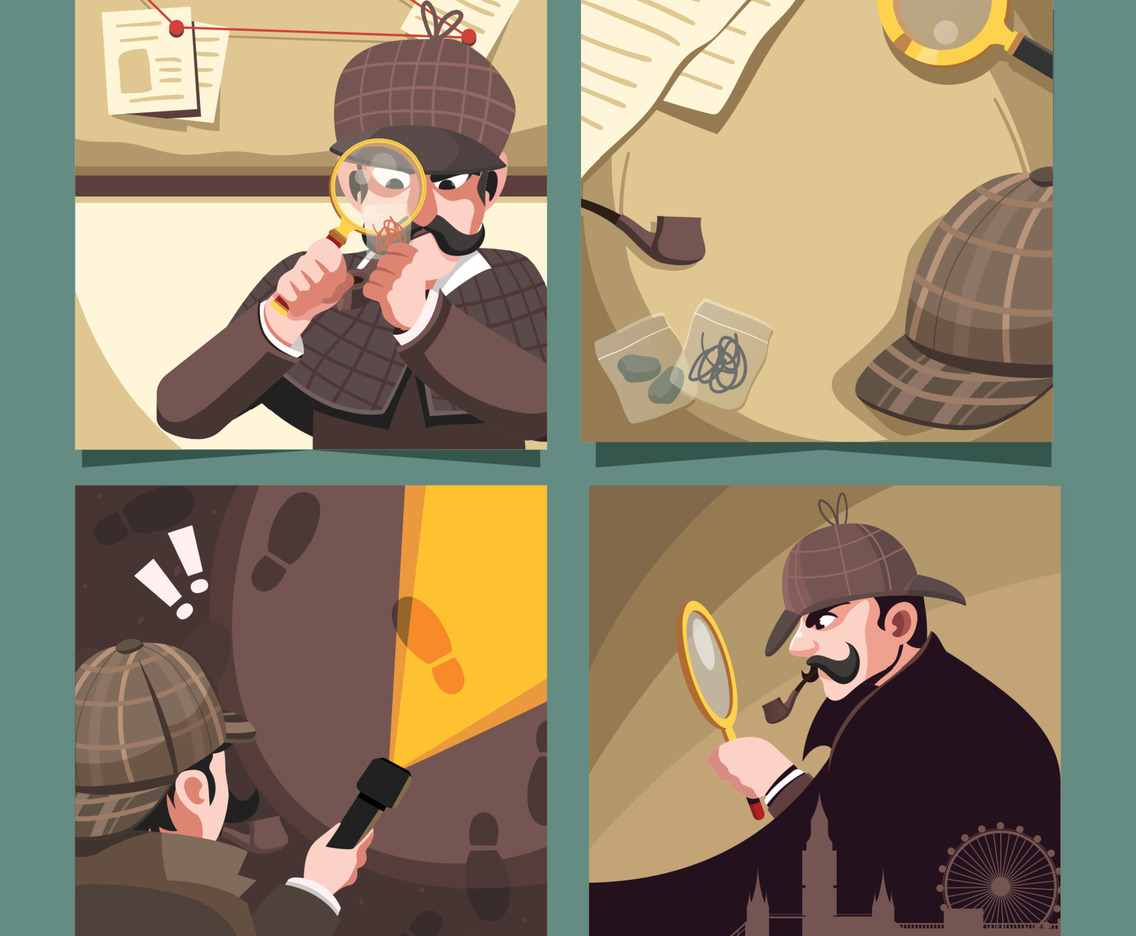 Detective Content for Social Media Post