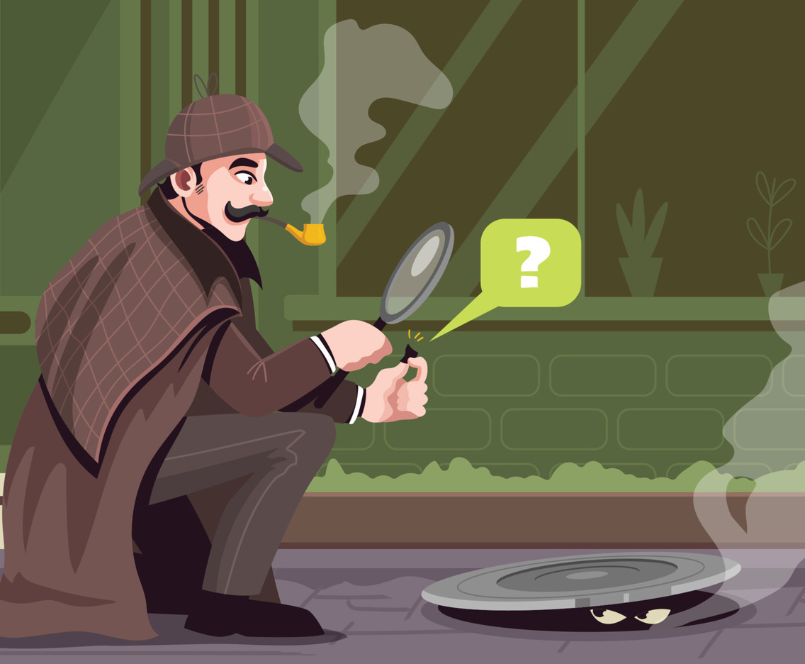 Smokey Work Detective Concept