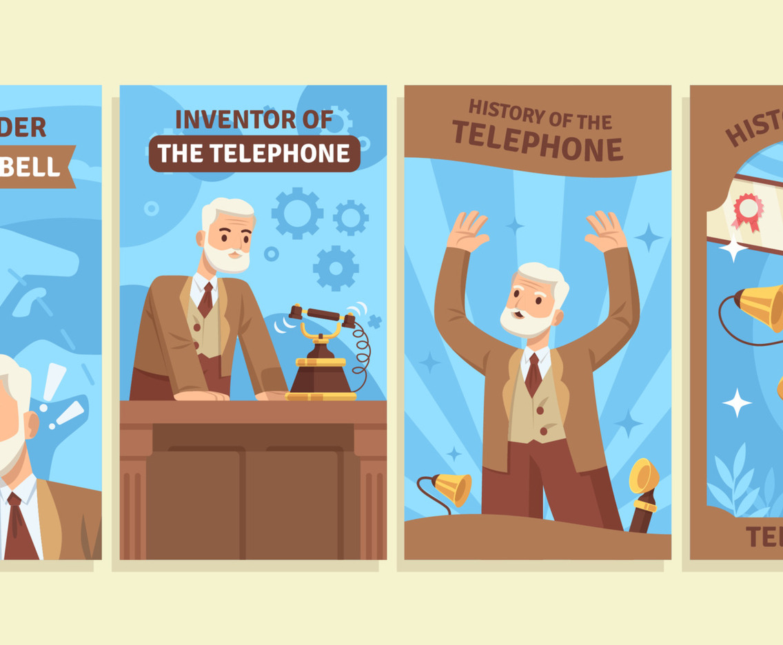 Alexander Graham Bell Social Media Story