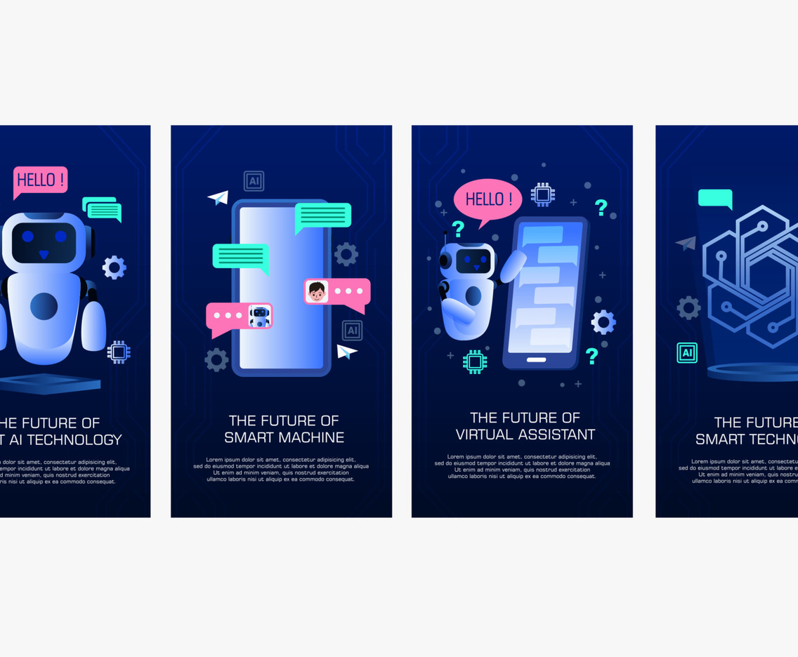 Artificial Intelligence Social Media Story Template