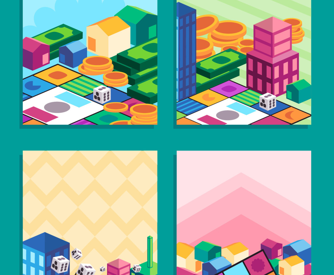 Board Game Social Media Story Template