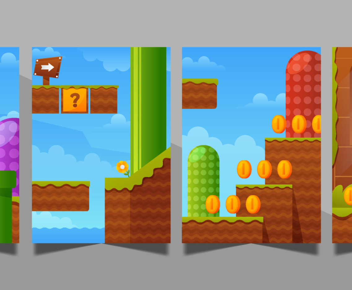 Level Stage Arcade Game Social Media Post