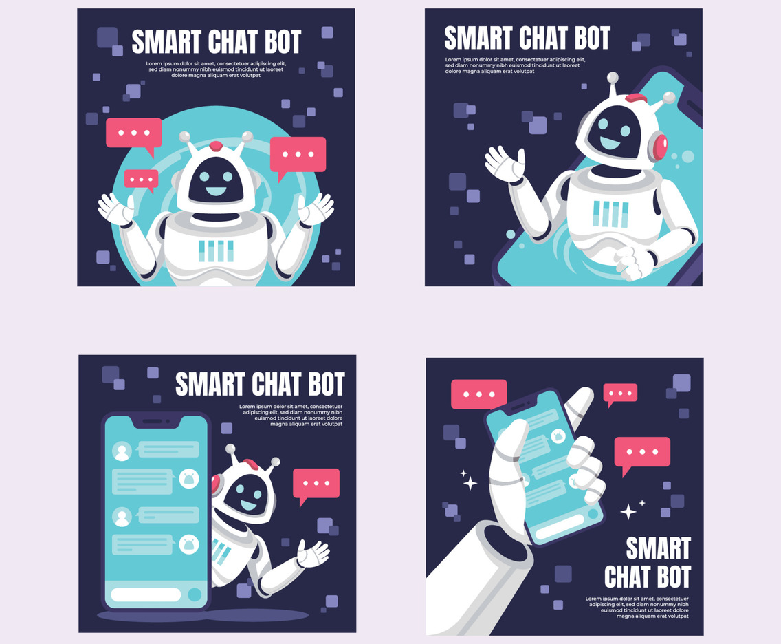 Smart Chatbot Social Media Post