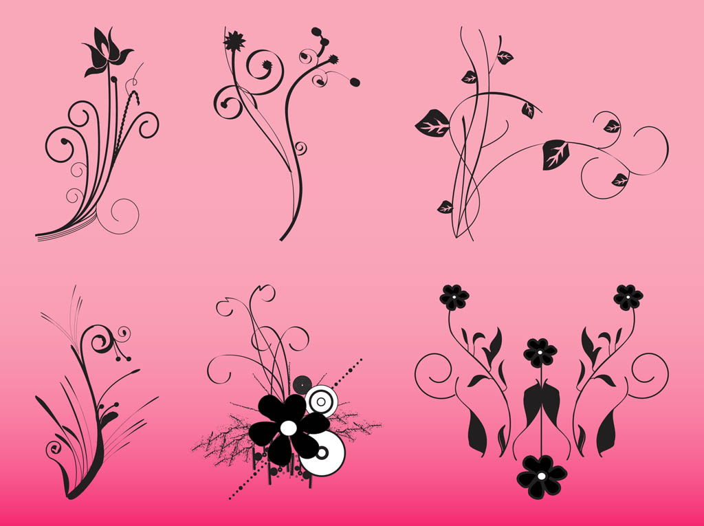 Decorative Flowers Graphics