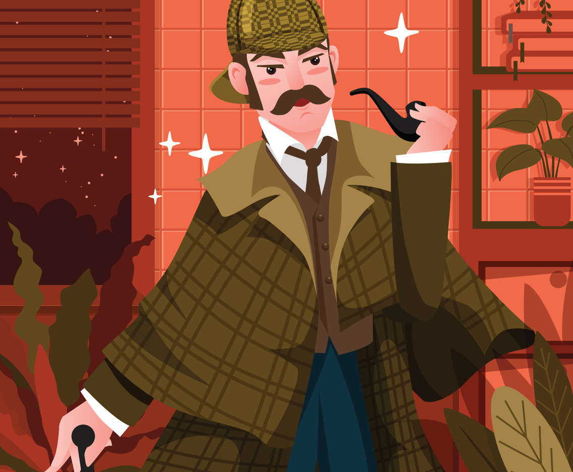 A Detective Smoking Pipe Concept