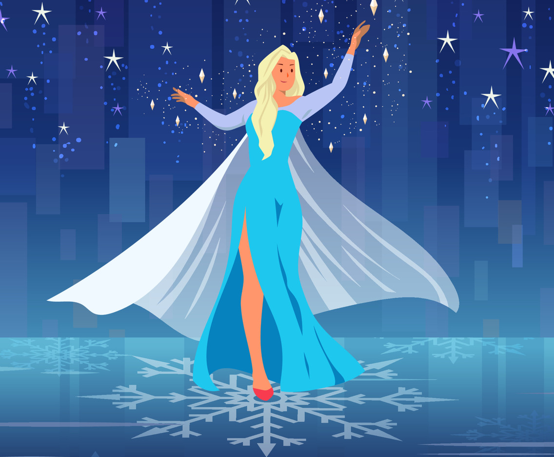Snow Princess in a Dreamland