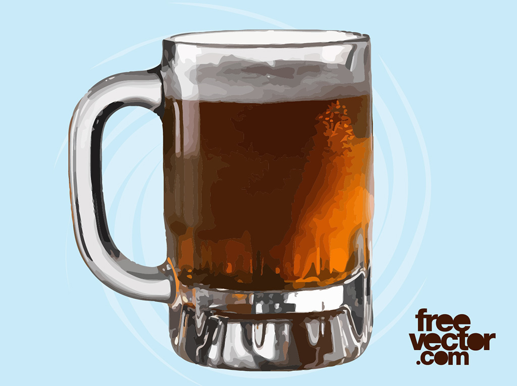 Mug of Beer Vector