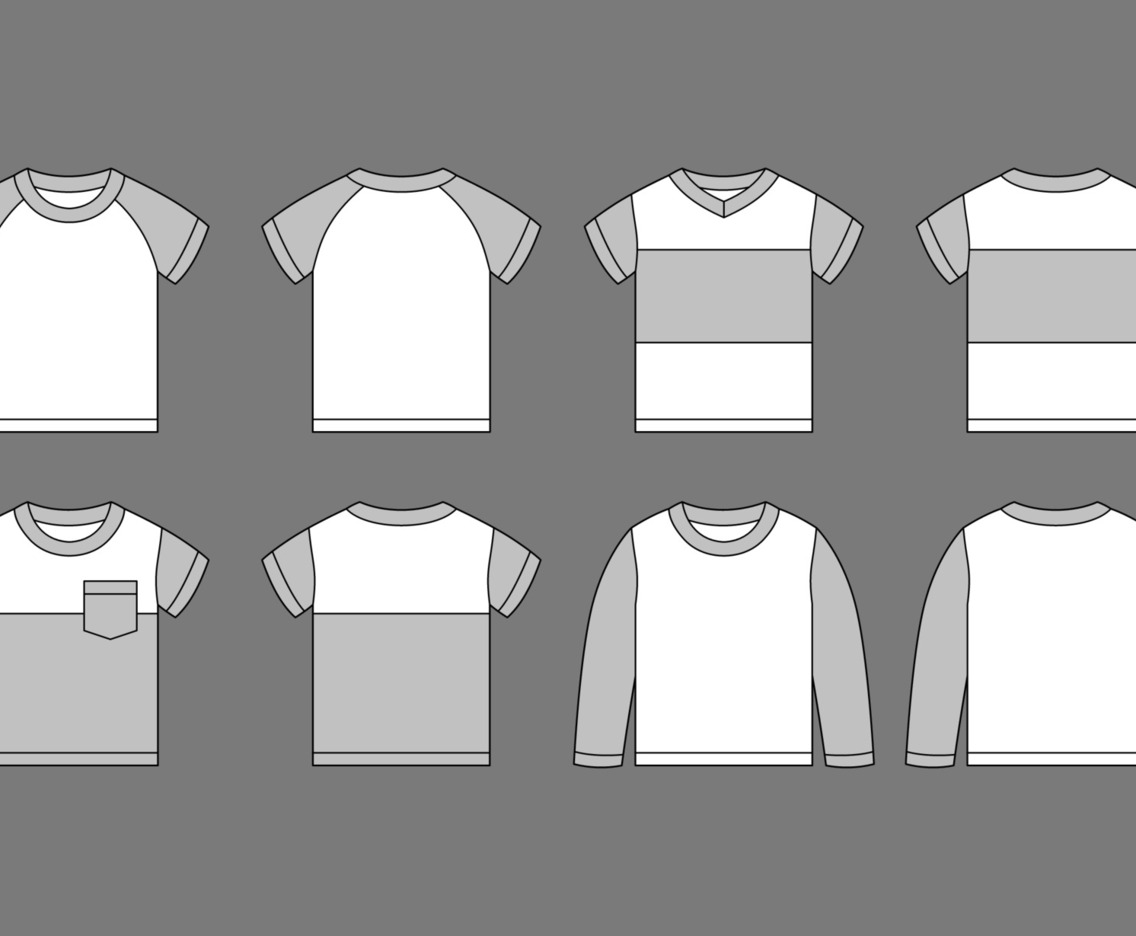 Kids Tshirt Mock Up Template