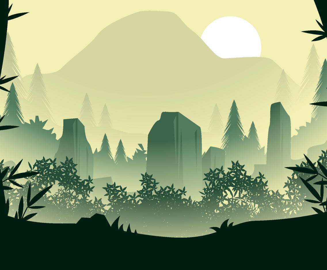 Monochromatic Nature Background