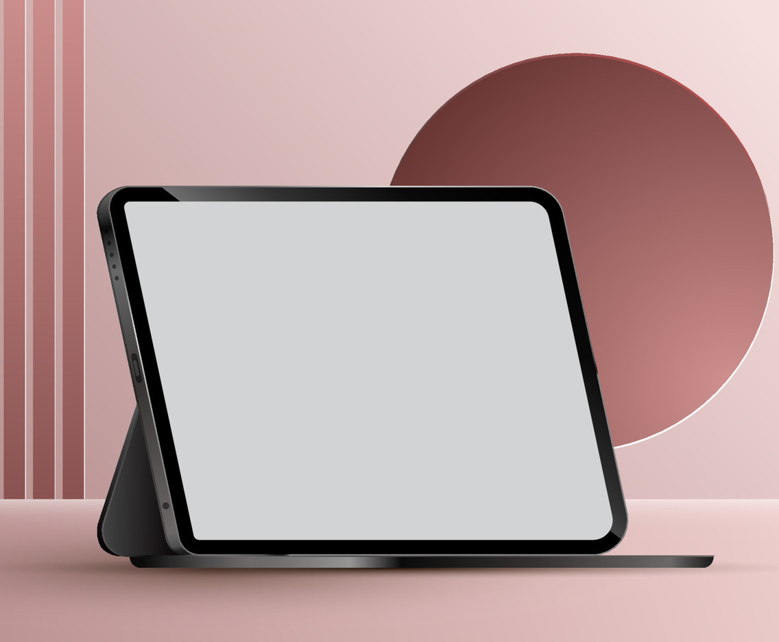 Black Tablet Mockup