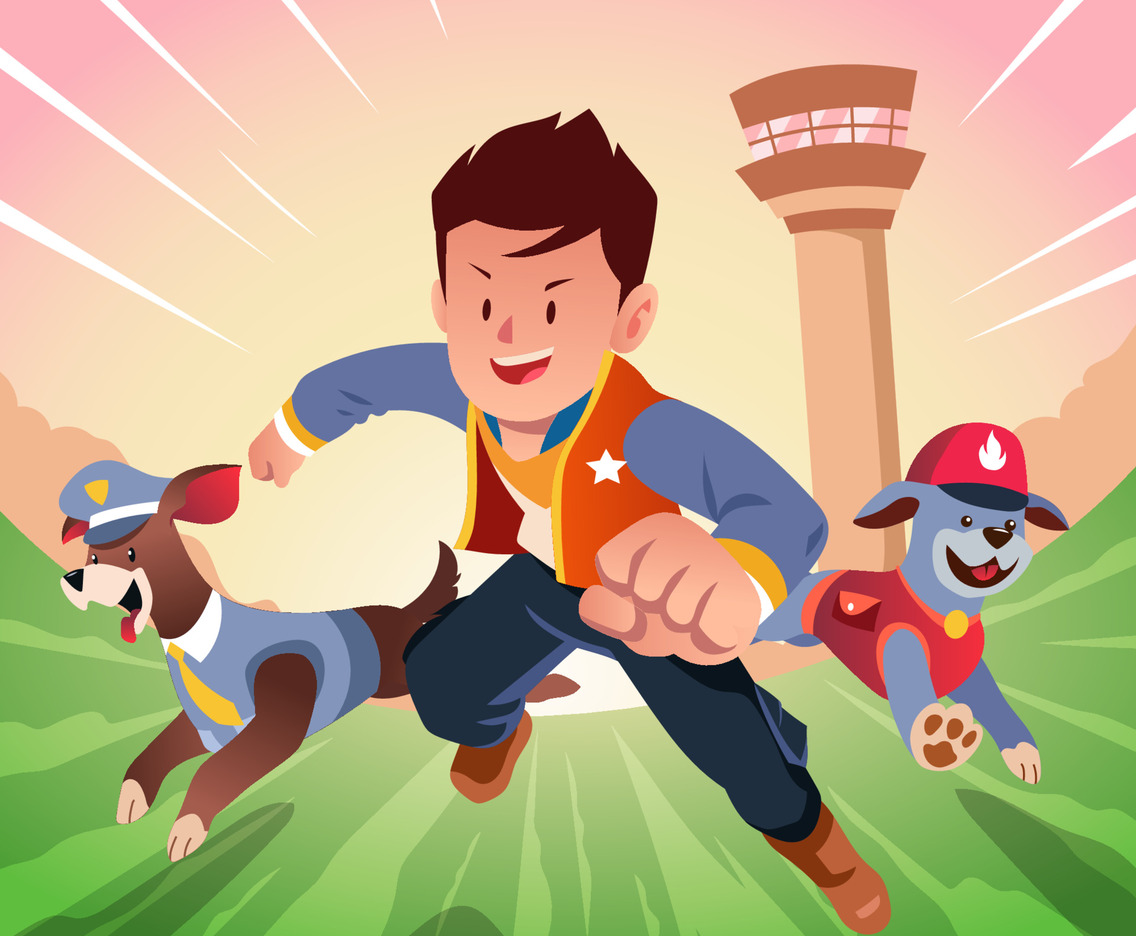 Boy and His Dogs
