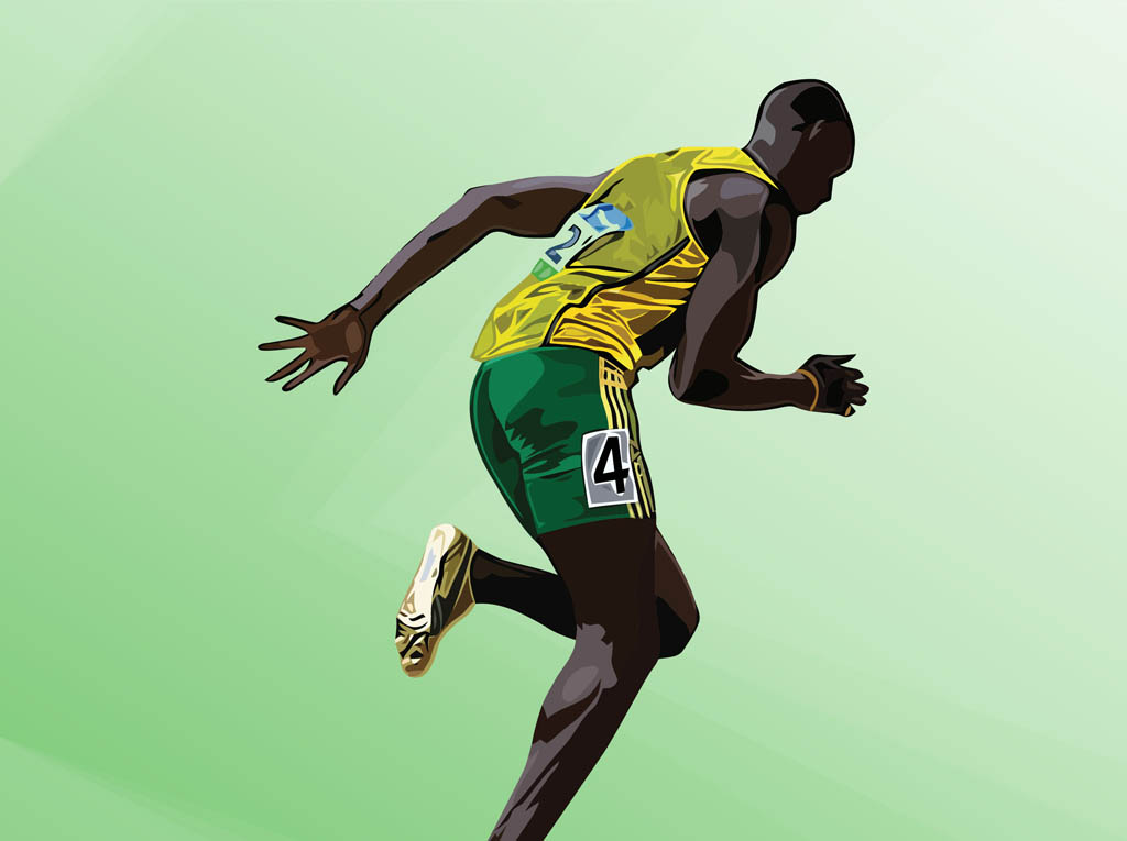 Usain Bolt Vector