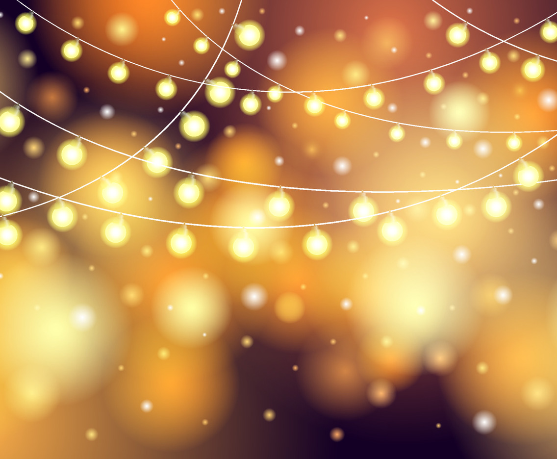 Fairy Light Effect Background