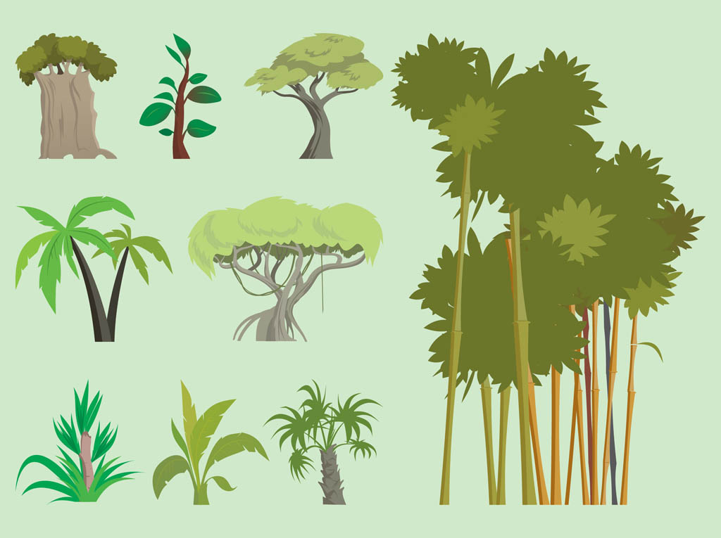 Exotic Trees Vector