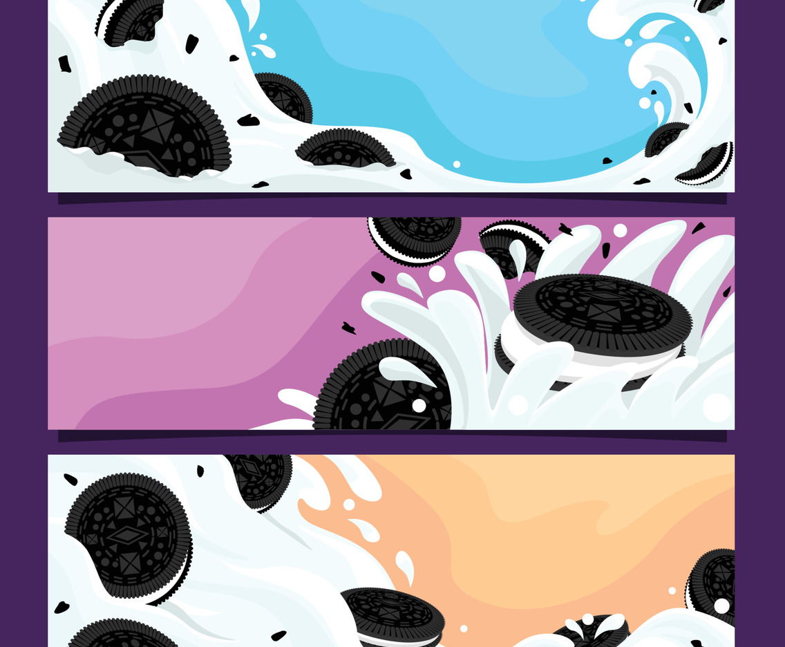Cookies Chocolate Day Banner Template