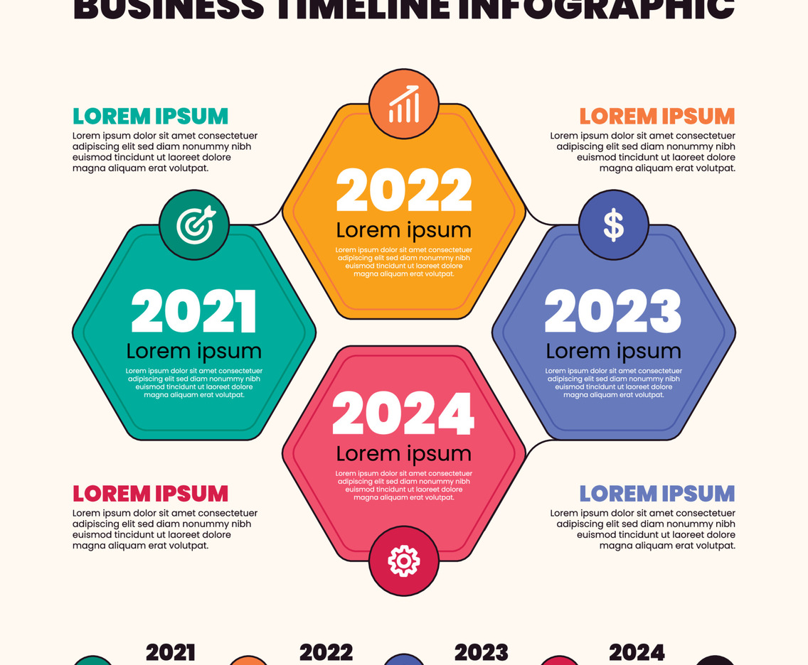 Business Timeline Infographic