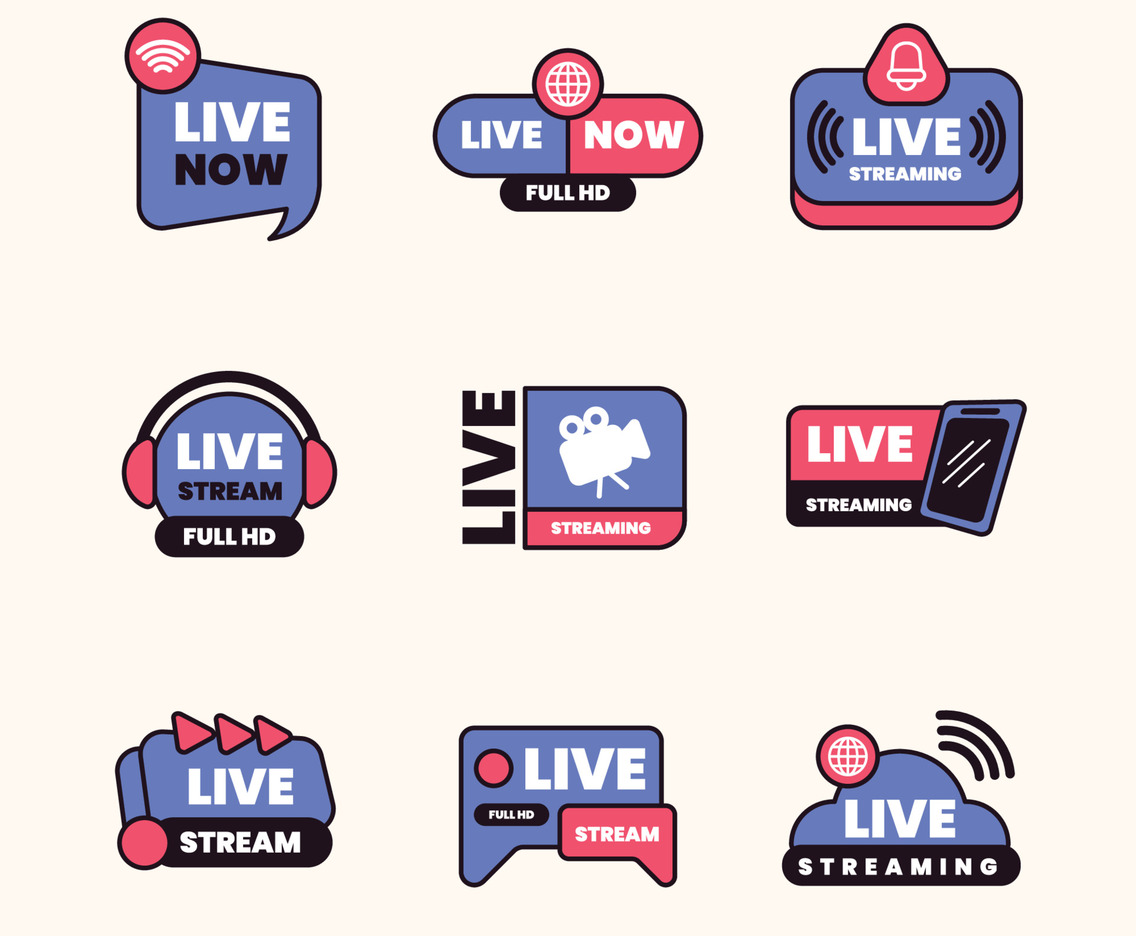 Live Streaming Badges