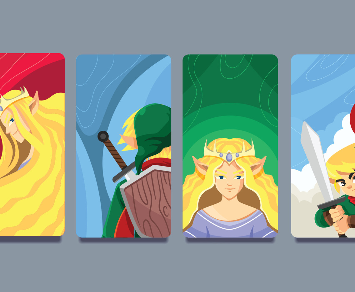 Game Characters For Social Media Story Purposes