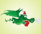 Christmas Dragon Graphics