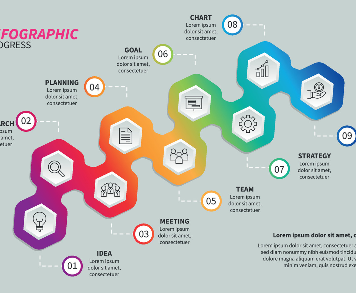 Step Infographic Template