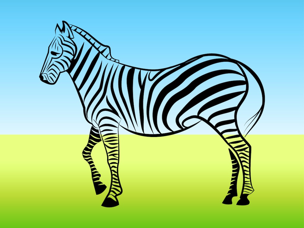 Zebra Outline