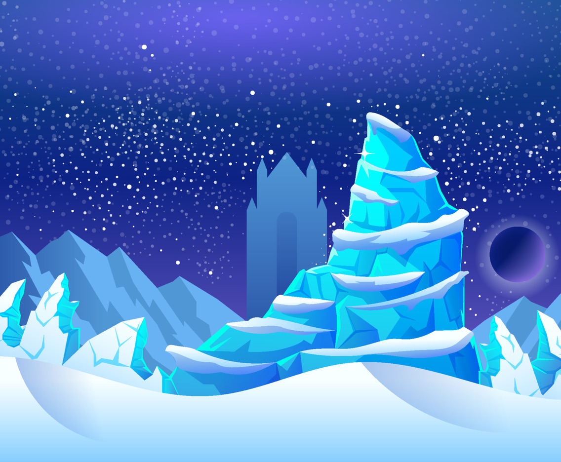 Magic Castle on Ice Mountain
