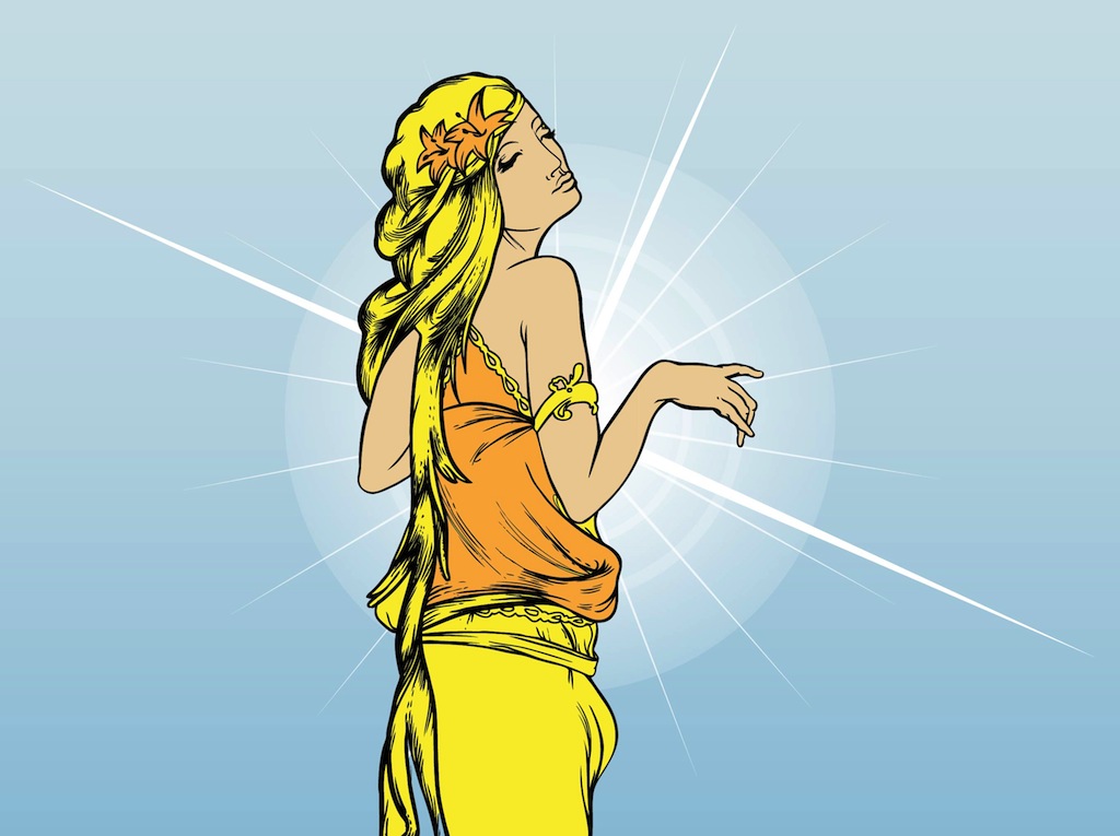 Free Girl Vector