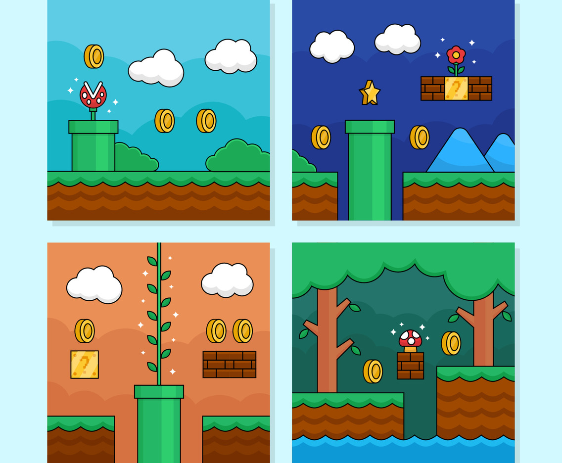 Cute Fantasy World Social Media Post Template
