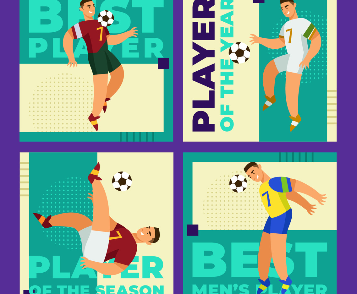 Best Football Player Social Media Post