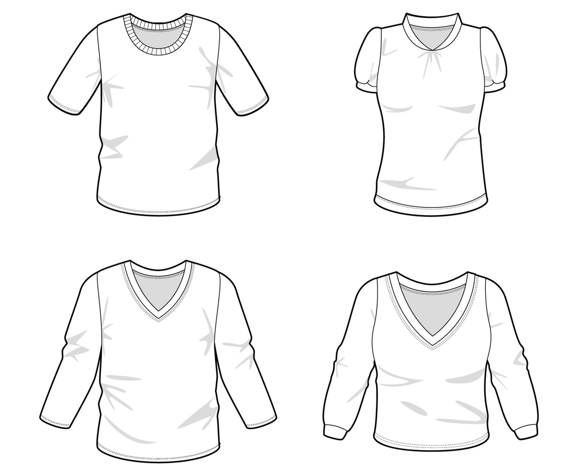White T-shirt Mockup For Men and Women